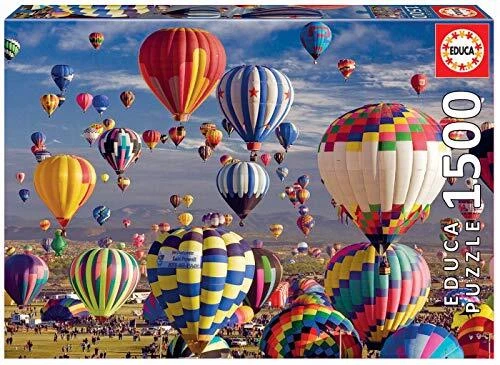 Educa - Montgolfières. Puzzle pour Adulte avec 1.500 pièces. Puzzle de 1500 p...