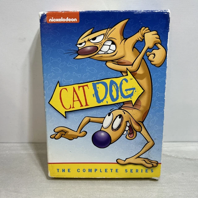 CatDog Complete Cartoon Series DVD Nickelodeon 12 Disc Box Set - Case Damaged CatDog Complete Cartoon Series DVD Nickelodeon 12 Disc Box Set - Case Damaged