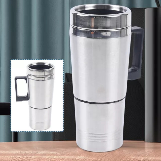 Car Coffee Maker Travel Portable Pot Mug Heating Cup Kettle Anti-scalding 12V