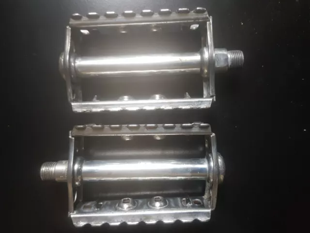 Vintage Steel Bicycle Pedals. Union U41. Made In Germany