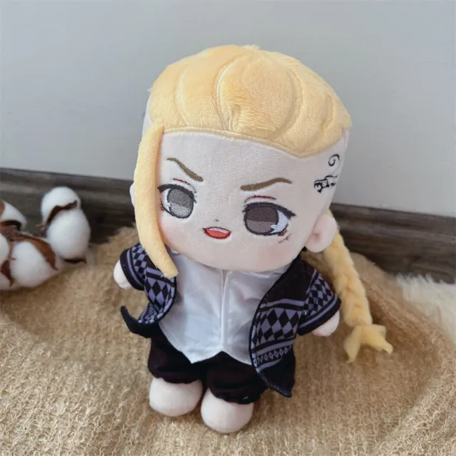 Tokyo Revengers Manjiro Sano 20cm Plush Doll Dress up Stuffed Toy Gift Anime