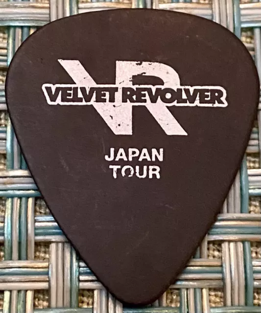 Slash Velvet Revolver Japan Tour 2005 Official Tour Guitar Pick. Guns N Roses