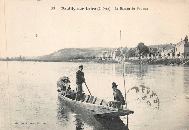 POUILLY-sur-LOIRE - Le Bateau du Passeur