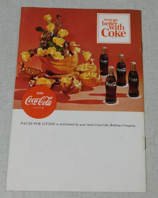 Pause For Living Coca Cola magazine Autumn 1966 issue 2