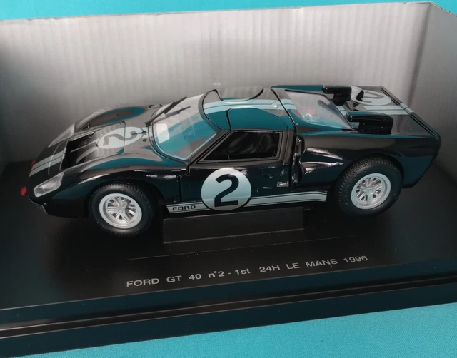 Ford GT 40 Universal Hobbies Eagle's Race 24hr Le Mans 1996 1:18 Black
