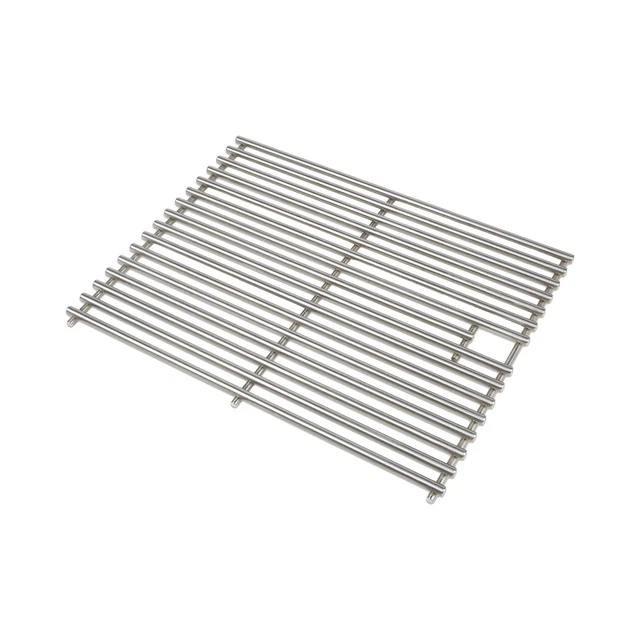 Grillrost Grill Rost Edelstahl Grillgitter 35x45 cm rechteckig Grillaufsatz BBQ