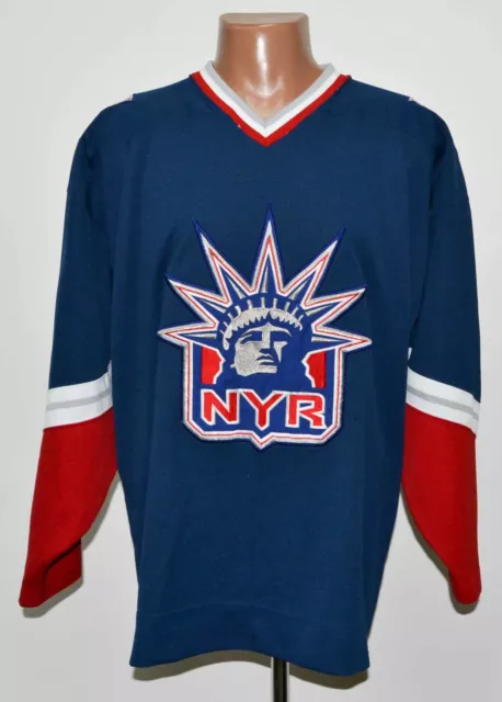 Nhl New York Rangers Ice Hockey Shirt Jersey Starter Size L