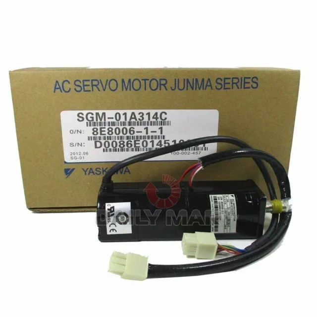 New In Box YASKAWA SGM-01A314C Servo Motor 100w