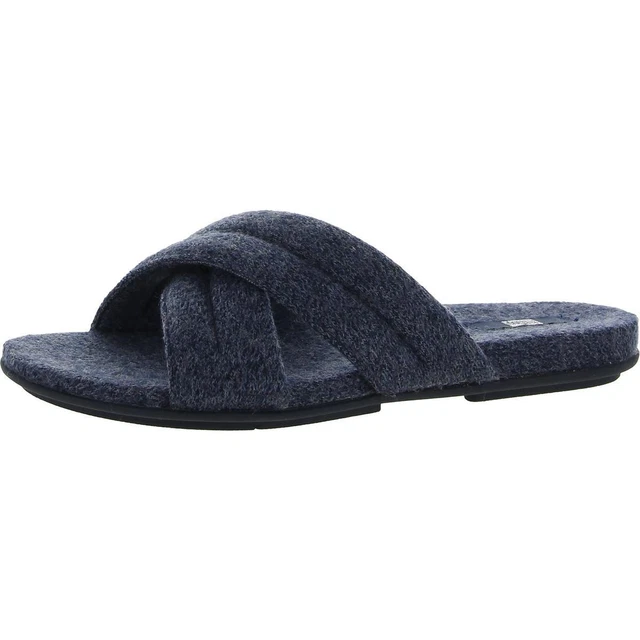 Fitflop Womens GRACIE E01 Slip On Open Toe Flat Slide Sandals Shoes BHFO 2713