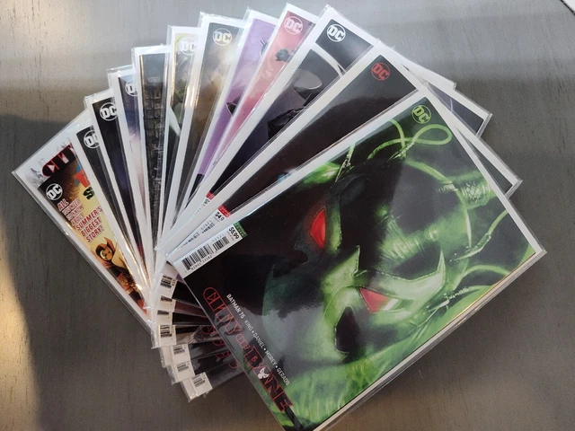 Batman 75-85 B Variants. Complete City of Bane + Secret Files #2 Tie-In.