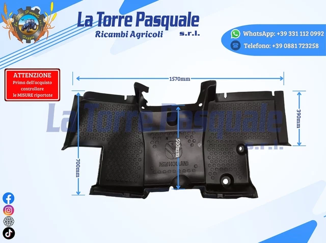 5131880 VOLANTE TRATTORE Fiat 540 640 45/66 80/66 70/66 Ecc - Foto 3