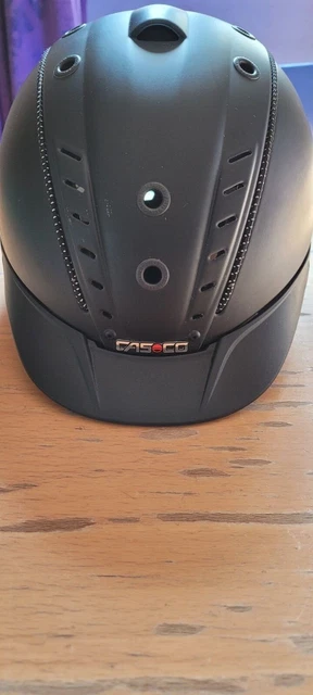 Toller Reithelm von Casco, Mistrall, Größe S, schwarz, für Kinder und Erwachsene