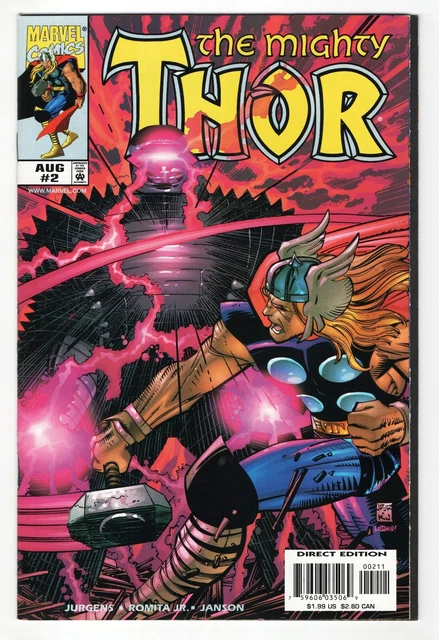 The Mighty Thor  #2      (Marvel 1998)  Vf-Nm