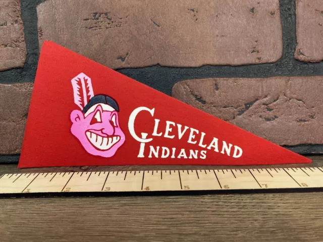 Vintage Cleveland Indians Felt Baseball Pennant – The Rugged Society