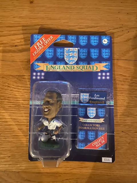 CORINTHIAN HEADLINERS EURO 1996 LES FERDINAND ENGLAND E11 FOOTBALL FIGURE New