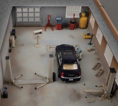 Walthers Scala H0 Kit di Costruzione Accessori Industriegeäude 3515 Neu 