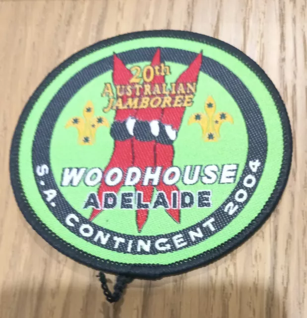 AJ2004 Australian Jamboree.  S.A Contingent Scout Badge