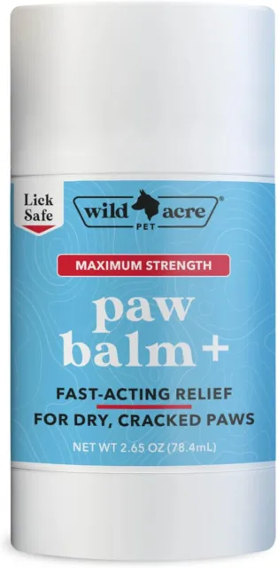Wild Acre Dog Paw Balm 2.65oz - Paw Balm for Dogs in an Easy Stick Applicator