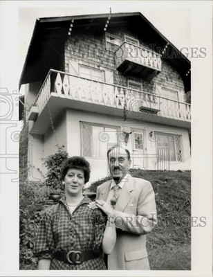 1989 Press Photo Vicky and Art Russin-Nast at their Cummington Bed and Breakfast