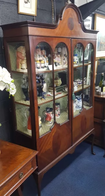 Fine Edwardian Mahogany Glazed Display Cabinet