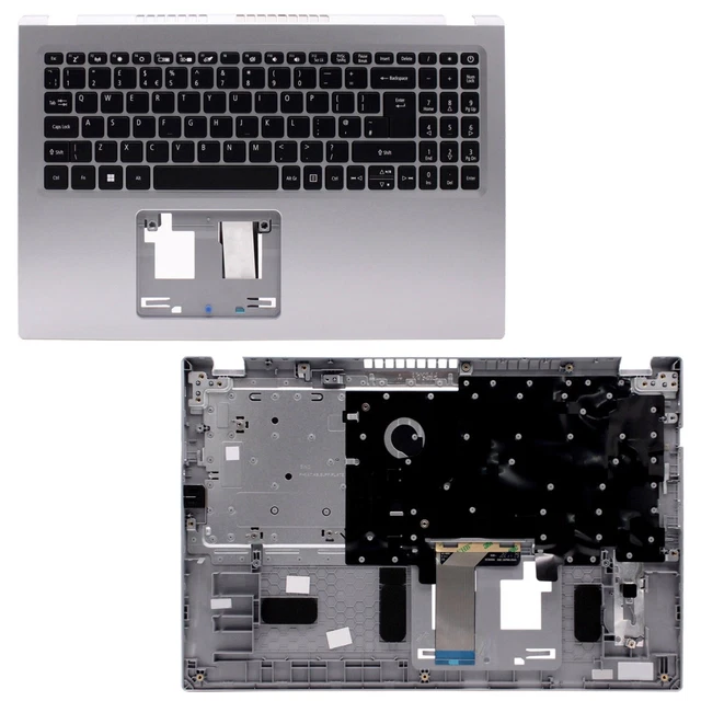 Coperchio Display Acer 15.6 Pollici Argento - Ricambio Per Aspire 1 E Aspire 3 - Foto 3