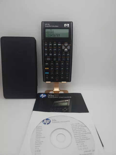 Hewlett Packard HP 35s Scientific Calculator w/Case, Manual, CD-Rom, Mint