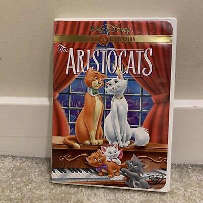 Walt Disney The Aristocats Movie DVD Classic Gold Collection Animation Bonus