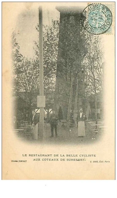 92.SURESNES.n°234.LE RESTAURANT DE LA BELLE CYCLISTE.AUX COTEAUX DE SURESNES