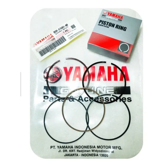 Genuine Parts Yamaha YZF R25 R3 MT-25 MT-03 Piston Ring Set Kit BS8-E1603-00