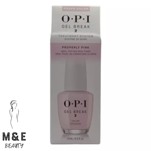 Opi 15Ml Nail Treatment Gel Break Pink