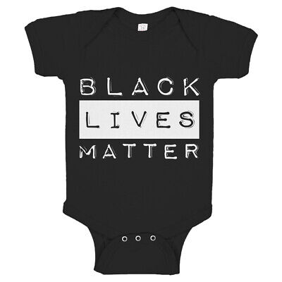 Black Lives Matter Activism Baby Romper One-Piece Bodysuit