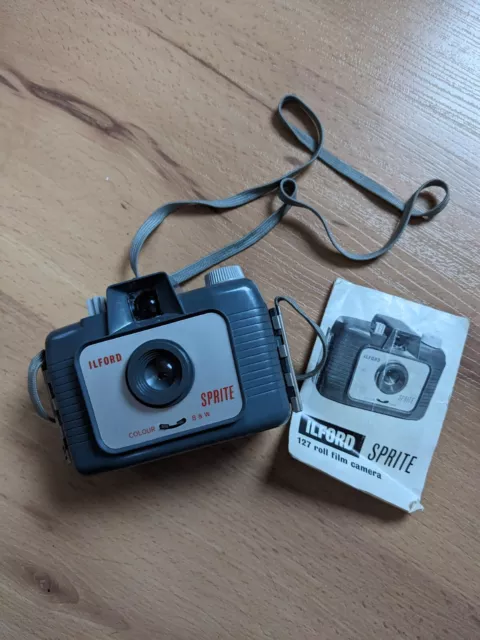 Vintage ILFORD Sprite Colour Point + Shoot Film Camera Retro 1960's Untested