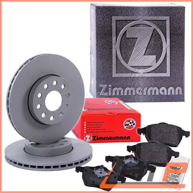 Zimmermann Brake Discs Ø300 + Pads Front For Mercedes Clk C209 A209 350