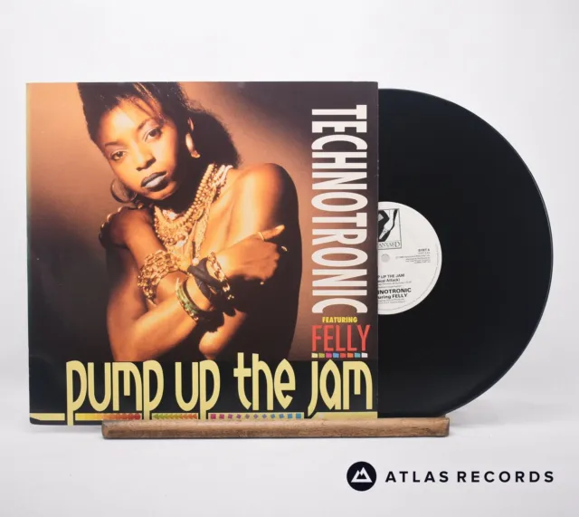 Technotronic Pump Up The Jam 12" Single Vinyl Record SYRT 4 - VG+/EX 2