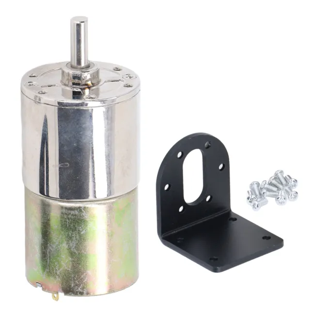 Micro Brushed Motor Auto Locking Low Speed Gear Reduction Motor DC24V 0‑600RPM❤