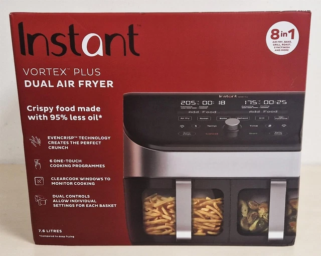 Instant vortex plus air fryer instructions online