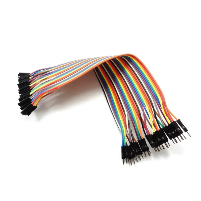 40 PIN DUPONT Cables M-F, M-M, F-F Jumper Breadboard Wire GPIO