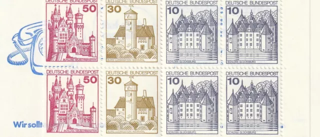 Briefmarken Deutschland, Markenheft Nr. 21