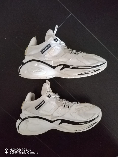 BASKETS BUFFALO BLANCHE femme taille 36 EUR 25 00 PicClick FR