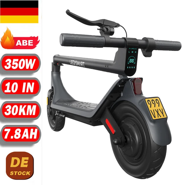 36V 350W E-Scooter Motor 10 Zoll - Bürstenloser Nabenmotor Für Elektroroller Bis 30km/h
