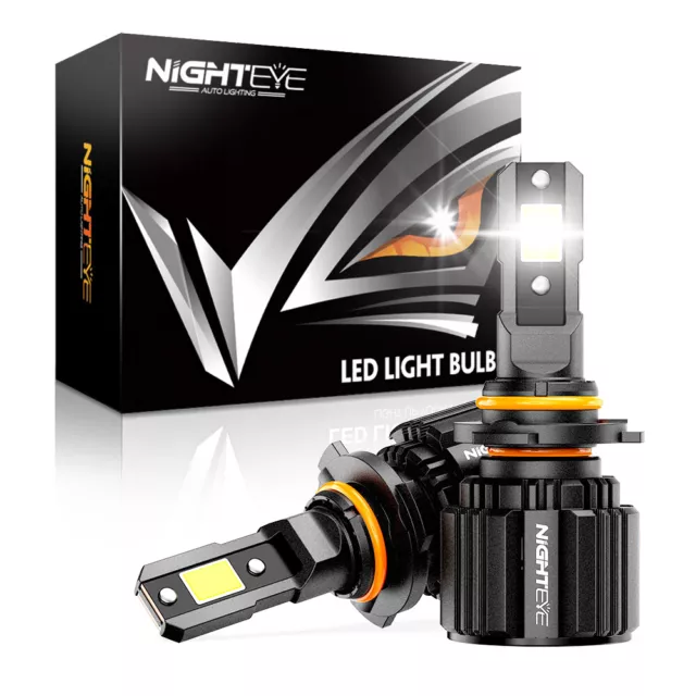 NIGHTEYE 9005 HB3 LED Scheinwerfer Kit 6500K Weiß Canbus No Error Halogen Xenon