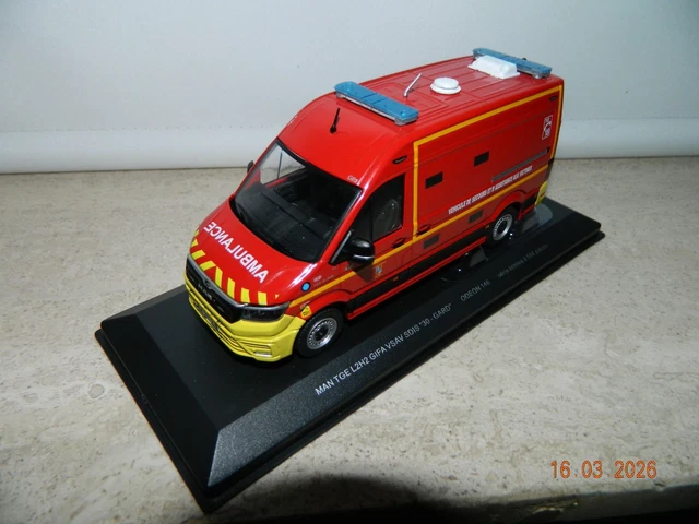 ODEON - MAN TGE L2H2 Gifa Ambulance 38 - SMUR de Grenoble ODEON - MAN TGE L2H2 Gifa Ambulance 38 - SMUR de Grenoble