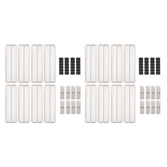 10 Divisori Regolabili Per Cassetti - Bianco, Plastica ABS, Regolabili 33-58cm - Foto 8