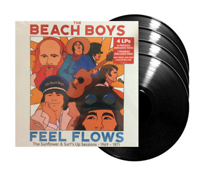 The Beach Boys: Feel Flows The Sunflower & Surf's Up 4 LP Vinyl Box Set Sealed