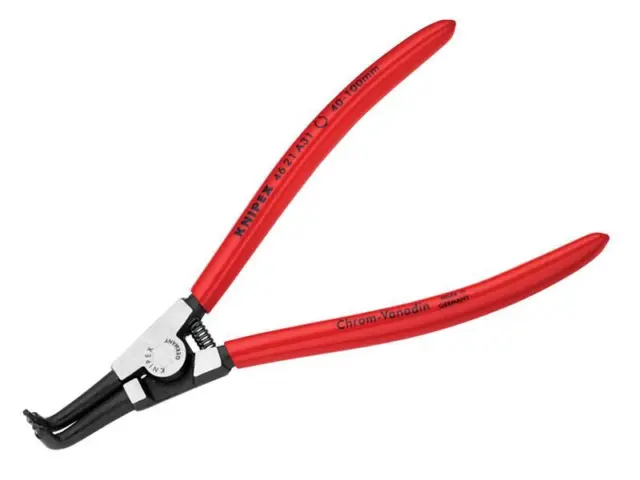 Knipex Circlip Pinces Externe 90° Courbé Pointe 40 - 100mm A31 KPX4621A31