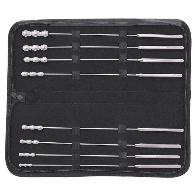 Treble Sonido Set, Quirúrgico Acero Sonidos Kit (8 Sonidos) 7mm-14mm