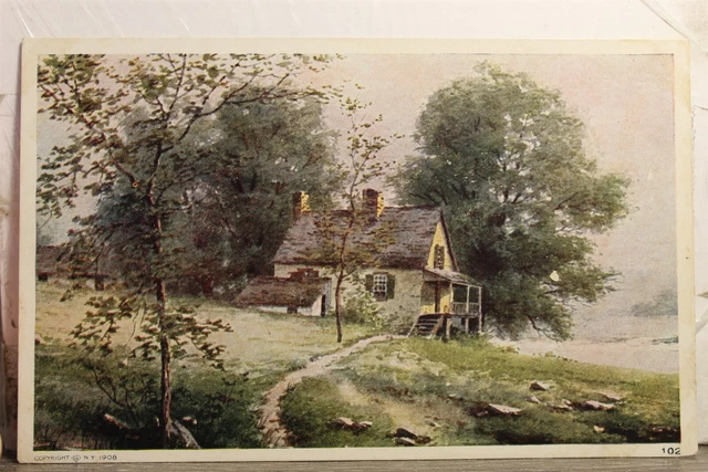 Art House Home Lake Postcard Old Vintage Card View Standard Souvenir Postal Post
