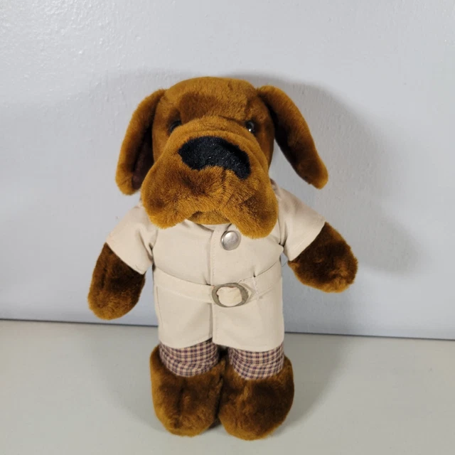 Vintage 1981 McGruff the Crime Dog Plush Toy - Size 10.5" Tall