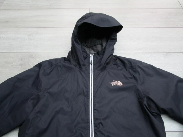 The North Face Mens Quest Insulated Jacket Hyvent Waterproof Rain Coat M Black 2