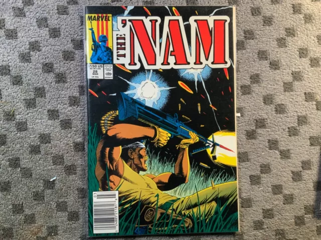 The Nam #28 (1989) Newsstand High Grade NM 9.4
